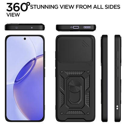 Hülle für Realme 16 Pro, Techsuit, CamShield, Schwarz