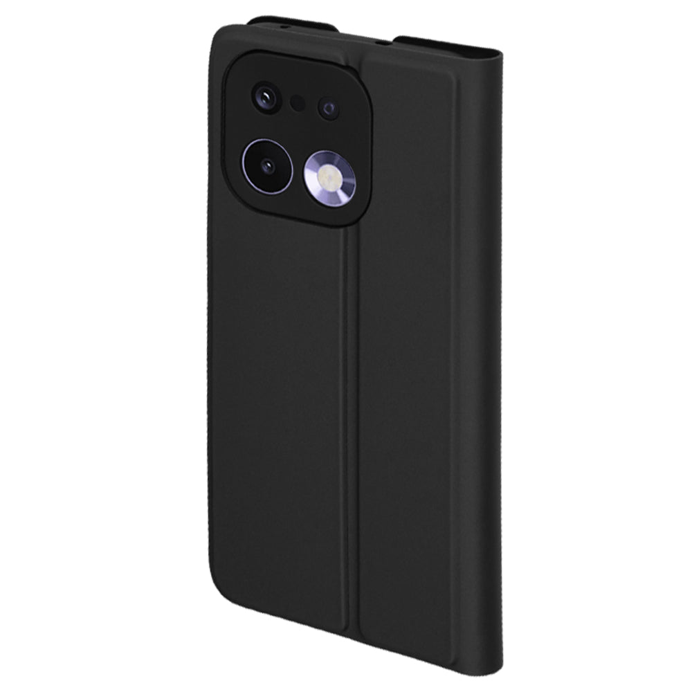 Hülle für Realme 16 Pro, Techsuit, Magskin Book, Schwarz