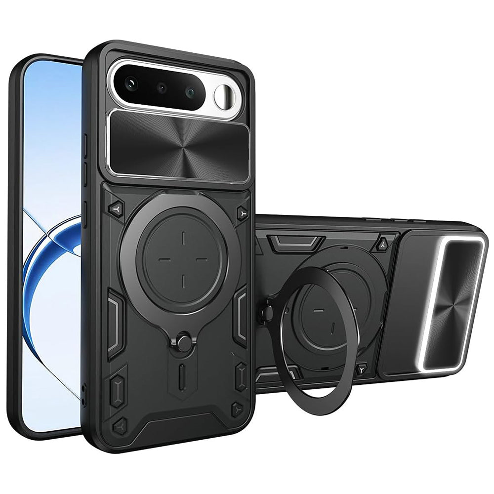 Hülle für Realme 16, Techsuit, CamGuard Pro, Schwarz