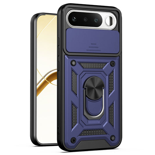Hülle für Realme 16, Techsuit, CamShield, Blau