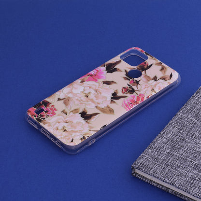 Hülle für Realme C21Y / C25Y, Techsuit, Marble, Beige