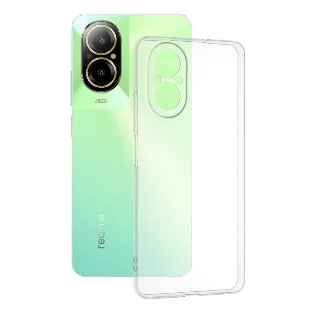 Hülle für Realme C67 4G, Techsuit, Klar, Transparent