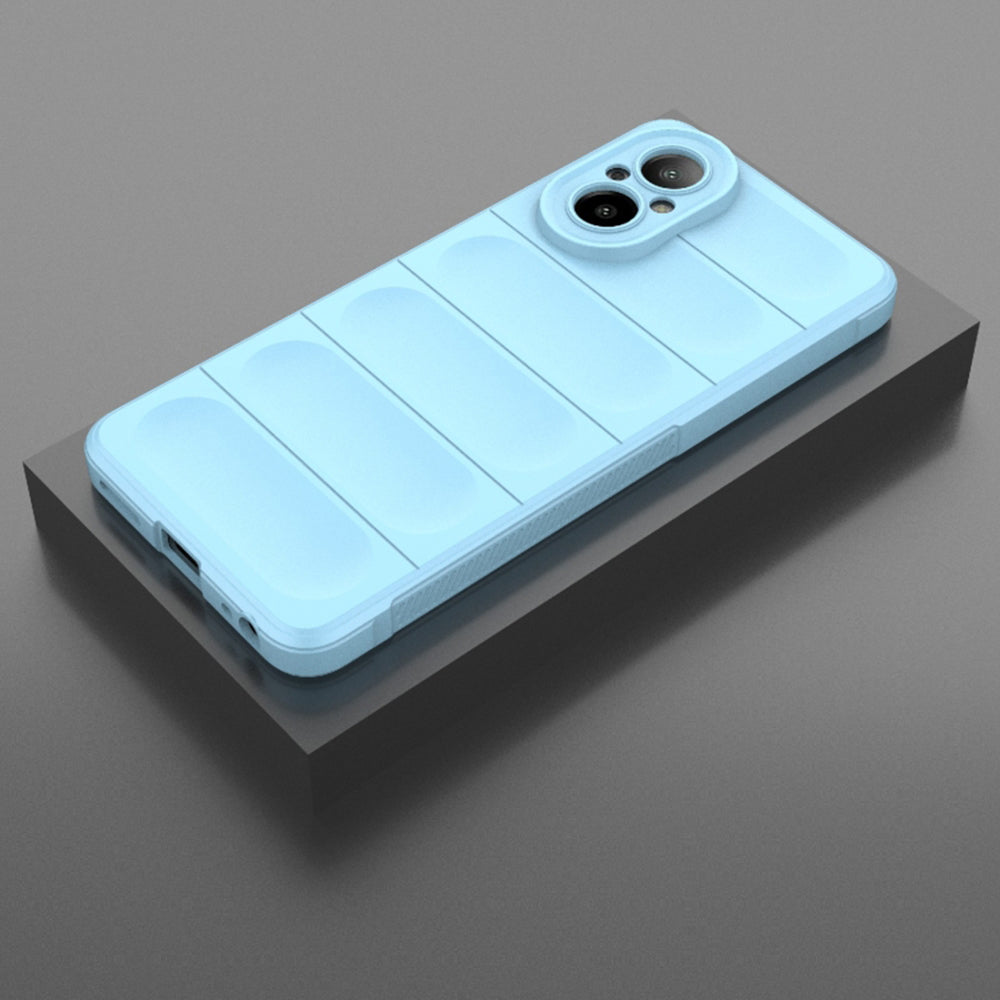 Hülle für Realme C67 4G, Techsuit, Magic Shield, Blau
