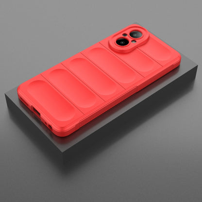Hülle für Realme C67 4G, Techsuit, Magic Shield, Rot