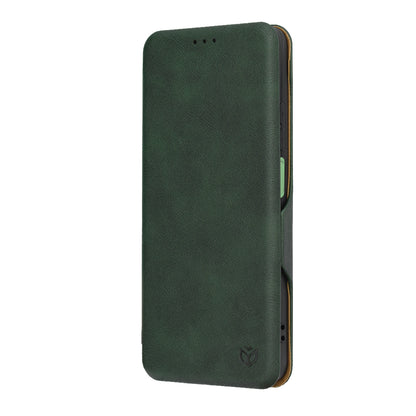 Hülle für Realme C67 4G, Techsuit, Safe Wallet Plus, Grün