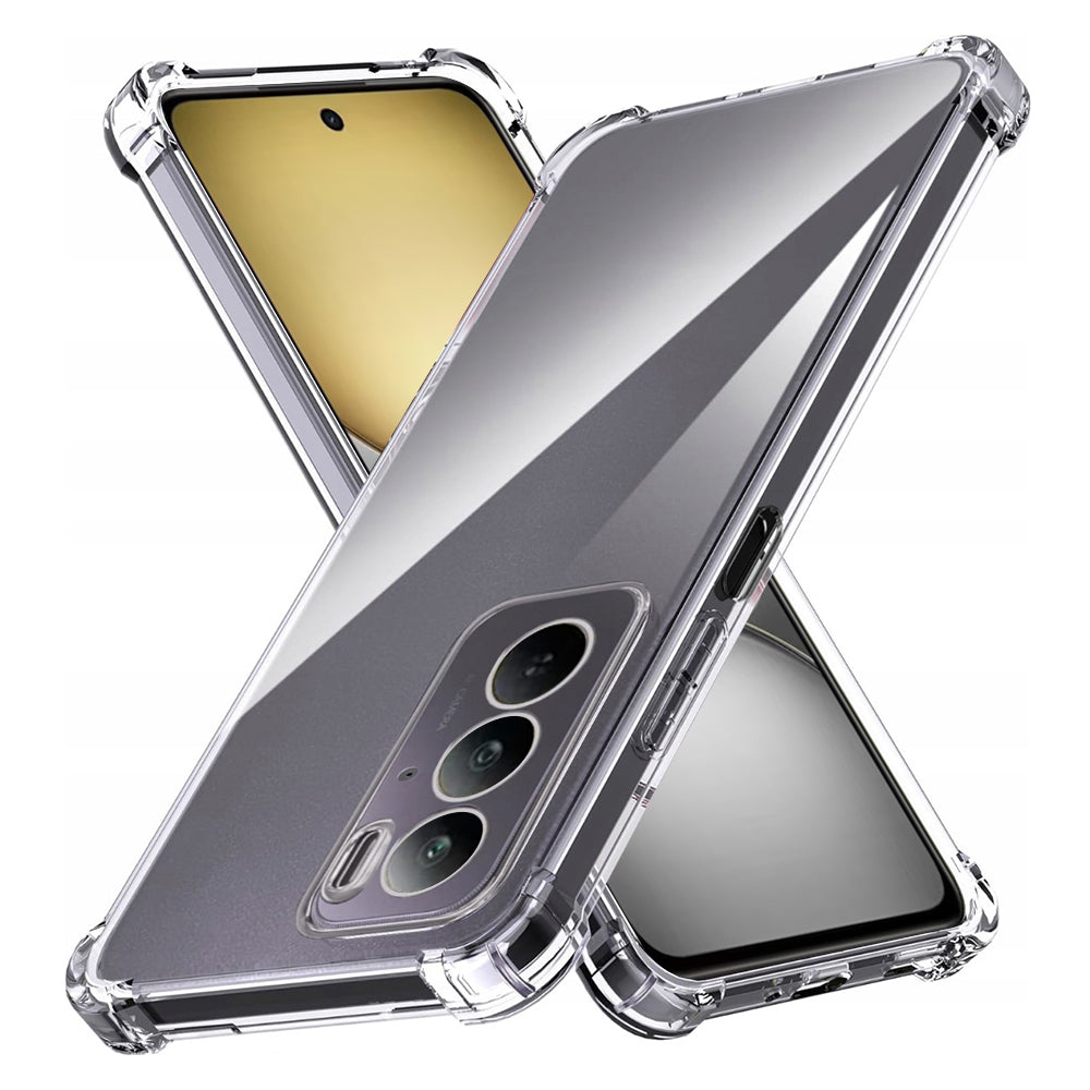 Hülle für Realme C75 5G, Techsuit, stoßfest klar, transparent