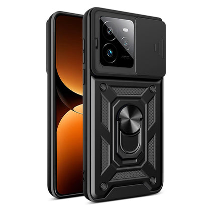 Hülle für Realme GT 7 Pro, Techsuit, CamShield, Schwarz
