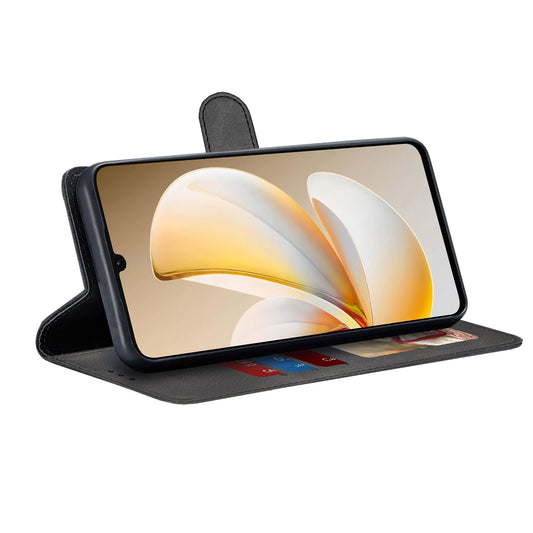 Case for Realme Note 70T, Techsuit, Diary Book, Black