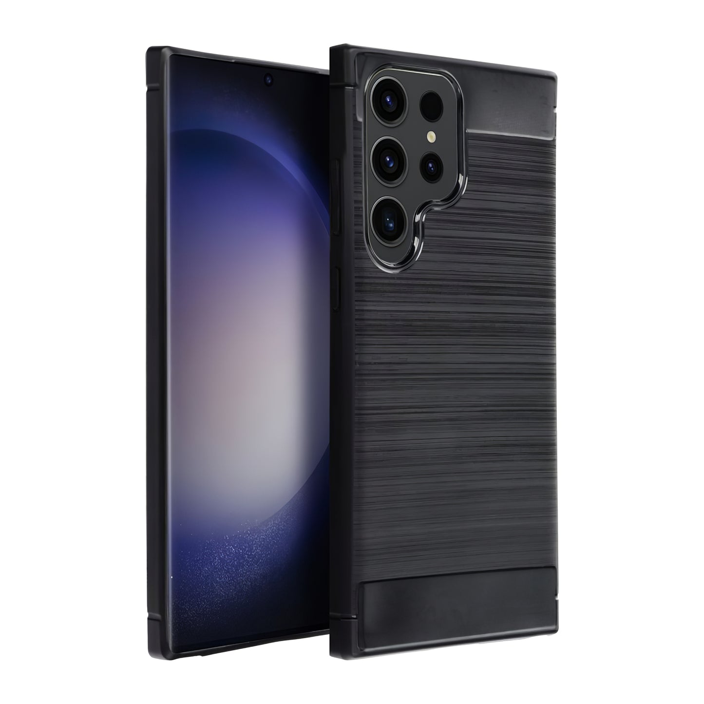 Hülle für Samsung Galaxy A05s A057, OEM, Carbon, Schwarz