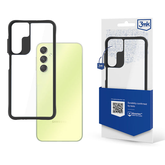 Hülle für Samsung Galaxy A25 A256, 3MK, Satin Armor Case+, Transparent