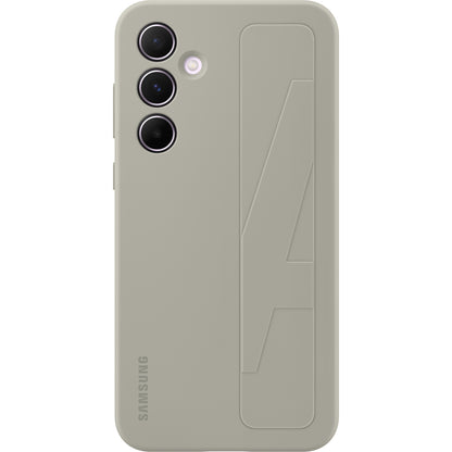 Cover für Samsung Galaxy A55 5G A556, Standgriff, Grau EF-GA556TJEGWW