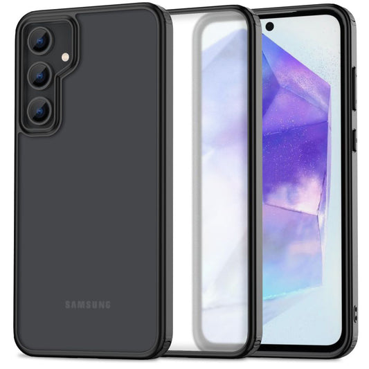 Hülle für Samsung Galaxy A55 5G A556, Tech-Protect, Magmat, Schwarz