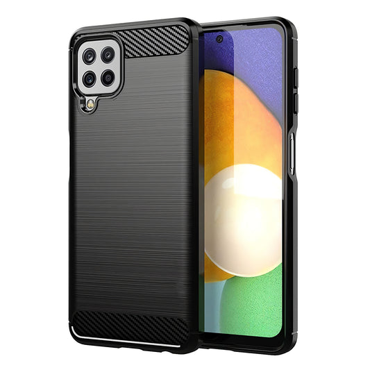 Hülle für Samsung Galaxy A22 A225, OEM, Carbon, Schwarz