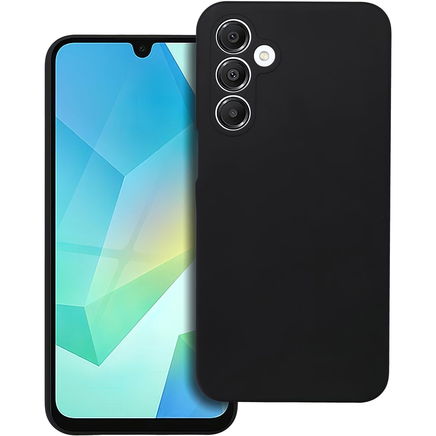 Hülle für Samsung Galaxy A16 5G A166 / A16 4G A165, OEM, Silikon, Schwarz