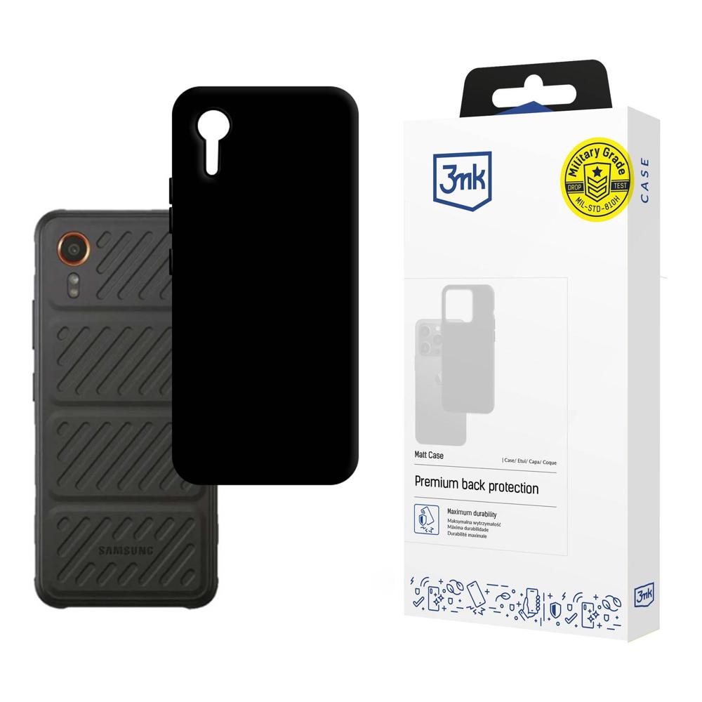 Hülle für Samsung Galaxy Xcover7 G556, 3MK, Matt Schwarz