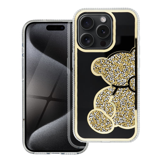 Case for Samsung Galaxy A15 5G A156 / A15 A155, OEM, Teddy Bear, Gold