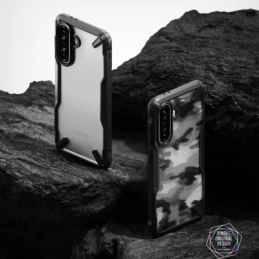 Hülle für Samsung Galaxy A56 A566 / A36 A366, Ringke, Fusion X Camo, Schwarz