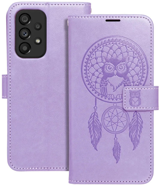 Hülle für Samsung Galaxy A52s 5G A528 / A52 5G A526 / A52 A525, OEM, MEZZO Dream Catcher, Lila