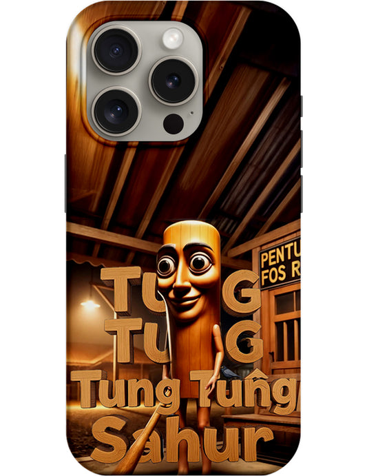 Hülle für Samsung Galaxy A14 A145 / A14 5G A146, Perfect Case, Italian Brainrot Tung Sahur, Mehrfarbig