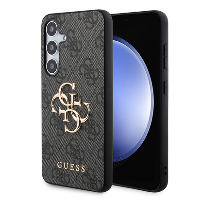 Case for Samsung Galaxy S24+ S926, Guess, 4G Big Logo, Black, Resealed