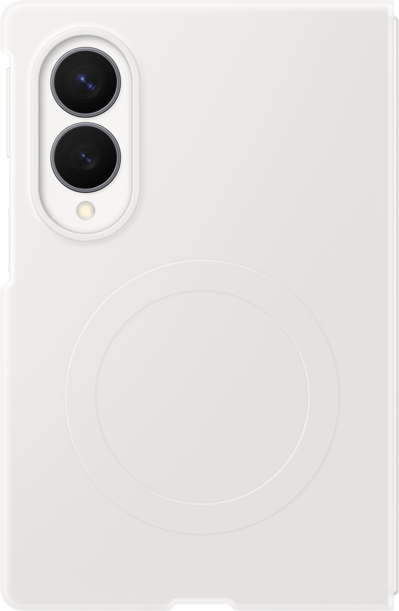 Case for Samsung Galaxy Z Fold8 F971, Silicone Magnet Case, White EF-EF971CWEGWW