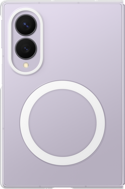 Hülle für Samsung Galaxy Z Fold8 F971, Klarer Magnet, Transparent EF-CF971CTEGWW