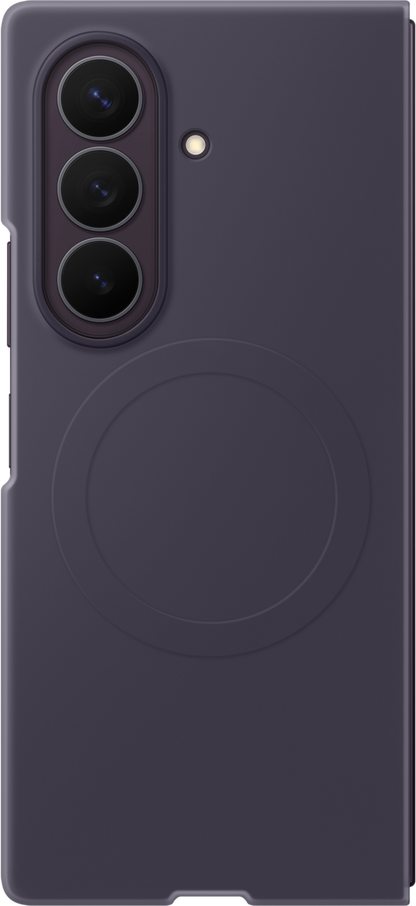 Case for Samsung Galaxy Z Fold8 Ultra F976, Silicone Magnet Case, Violet EF-EF976CVEGWW
