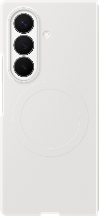 Case for Samsung Galaxy Z Fold8 Ultra F976, Silicone Magnet Case, White EF-EF976CWEGWW