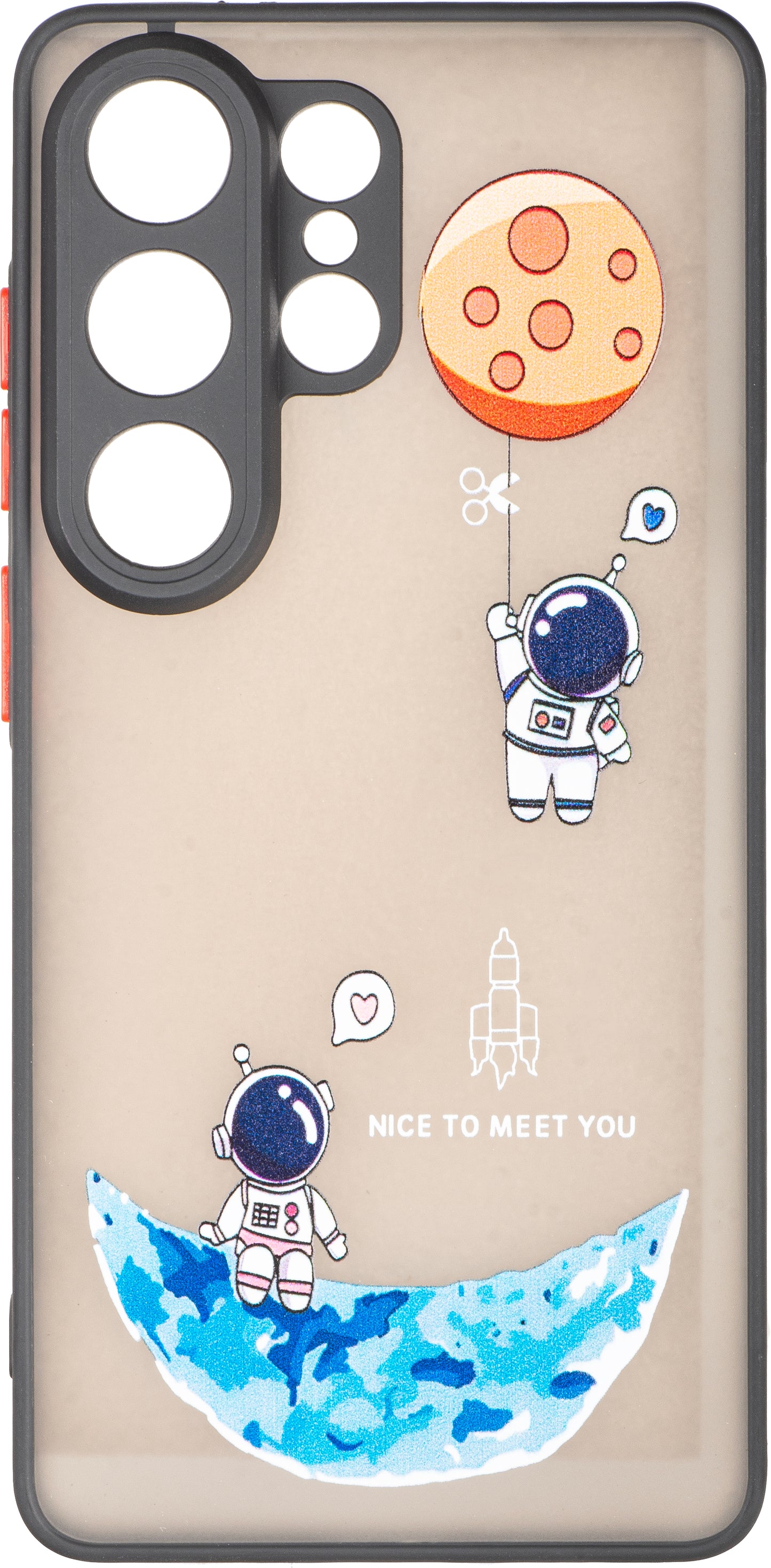 Hülle für Samsung Galaxy S26 Ultra S948, OEM, Blue Crescent, Mehrfarbig