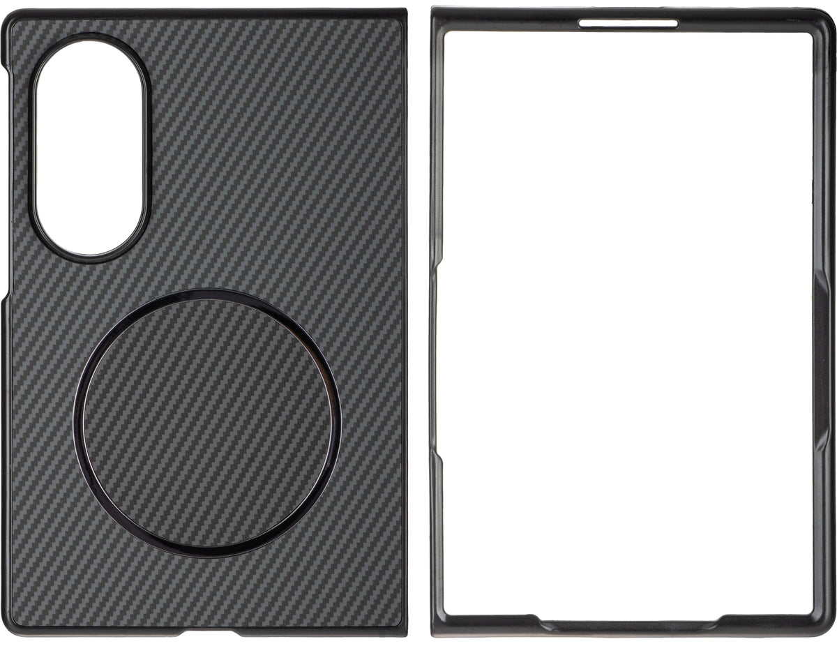 Hülle für Samsung Galaxy Z Fold8 F971, OEM, Carbon, Schwarz