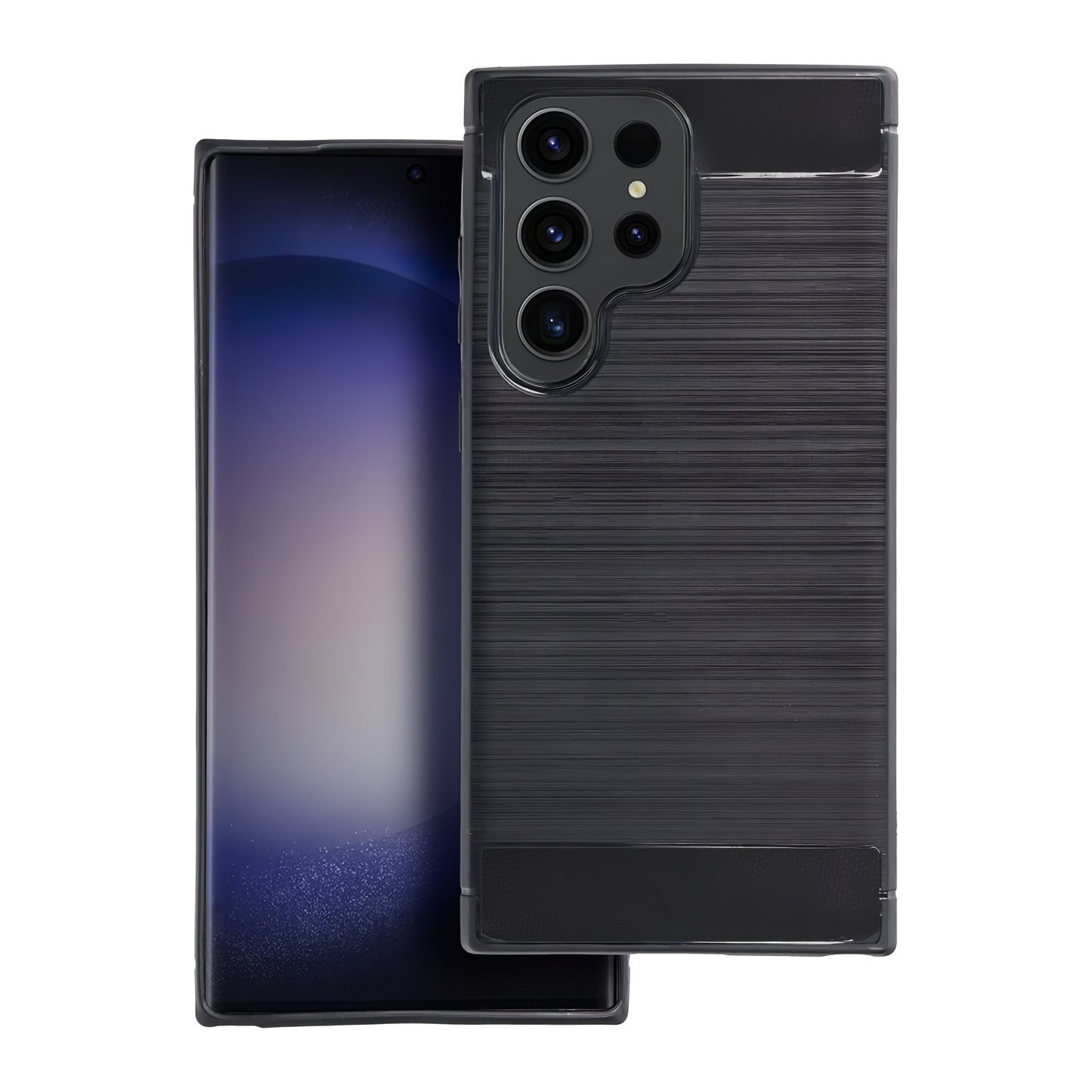 Hülle für Samsung Galaxy A05s A057, OEM, Carbon, Schwarz