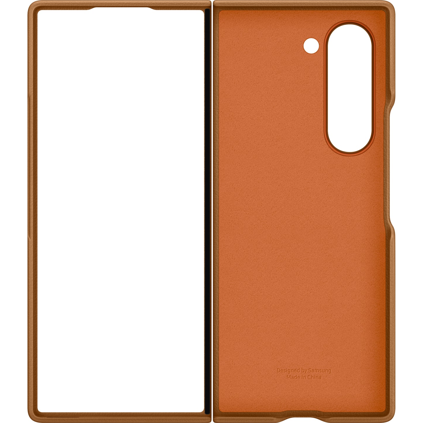 Hülle für Samsung Galaxy Z Fold6 F956, Kindsuit Case, Braun EF-VF956PAEGWW