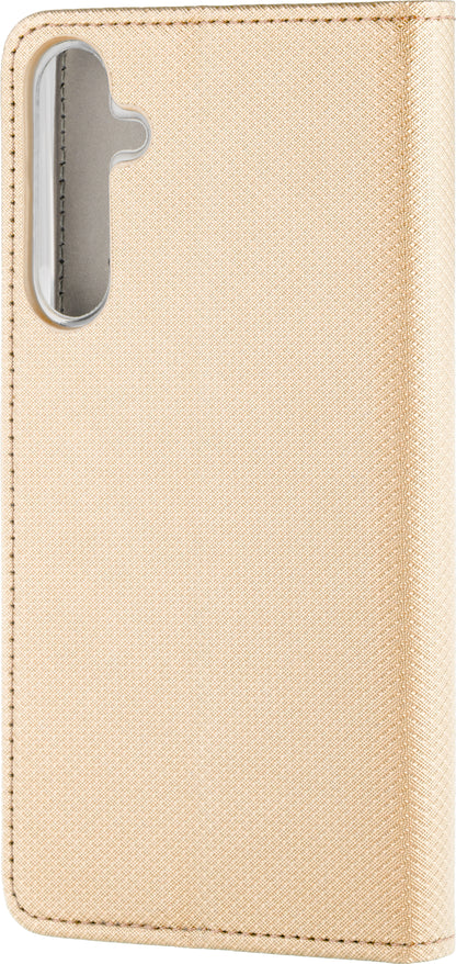 Hülle für Samsung Galaxy A16 5G A166 / A16 4G A165, OEM, Smart Magnet, Gold
