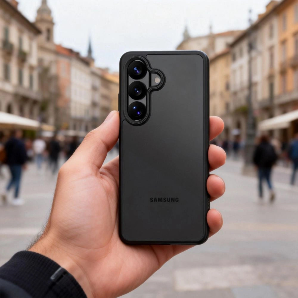 Hülle für Samsung Galaxy A57 5G, Tech-Protect, Magmat, Matt Schwarz