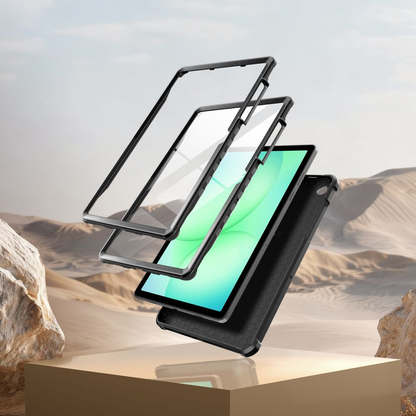 Hülle für Samsung Galaxy Tab A11+ / Tab A9+, Tech-Protect, Kevlar Pro, Schwarz