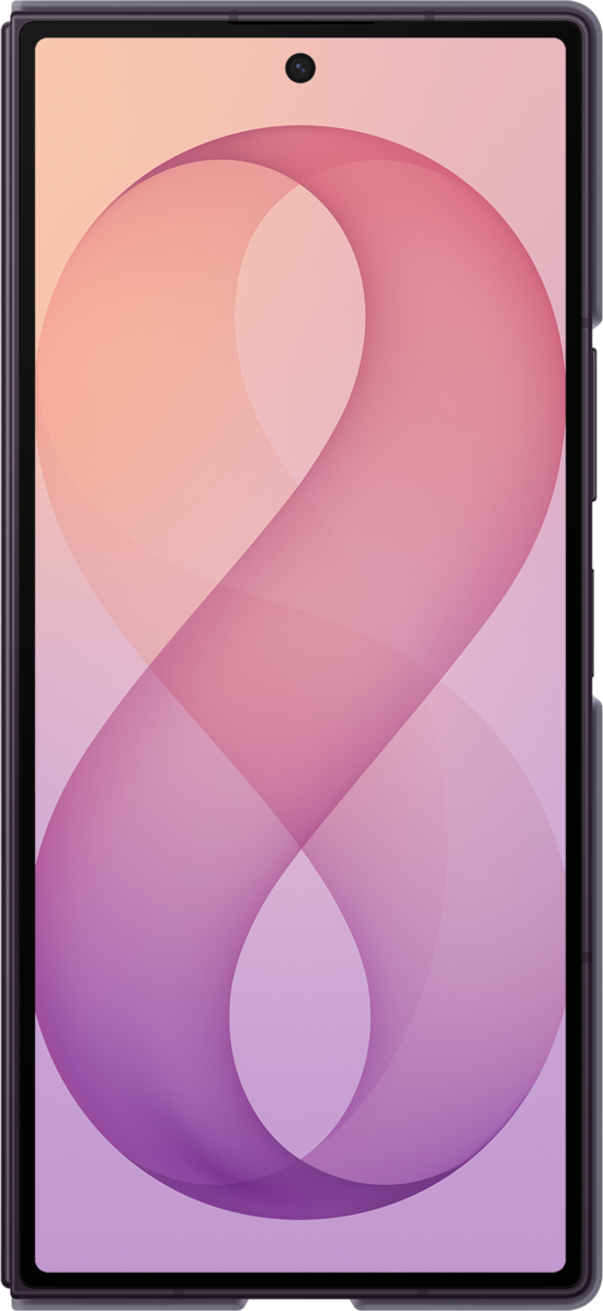 Case for Samsung Galaxy Z Fold8 Ultra F976, Silicone Magnet Case, Violet EF-EF976CVEGWW