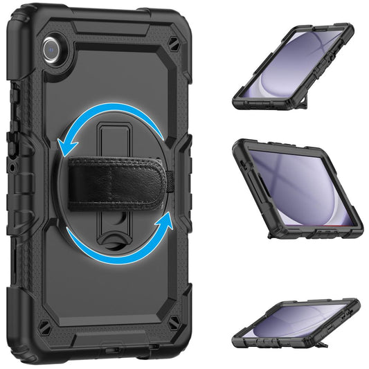 Hülle für Samsung Galaxy Tab A11+ / Tab A9+, Tech-Protect, Solid360, Schwarz