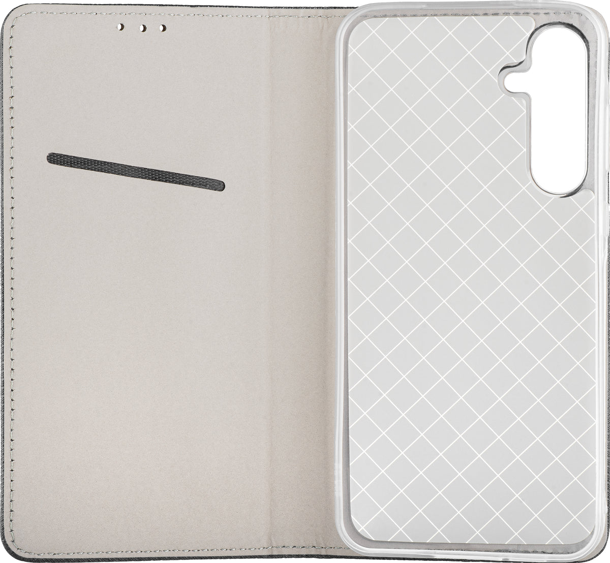 Hülle für Samsung Galaxy A23 5G A236 / A23 A235, OEM, Smart Magnet, Schwarz