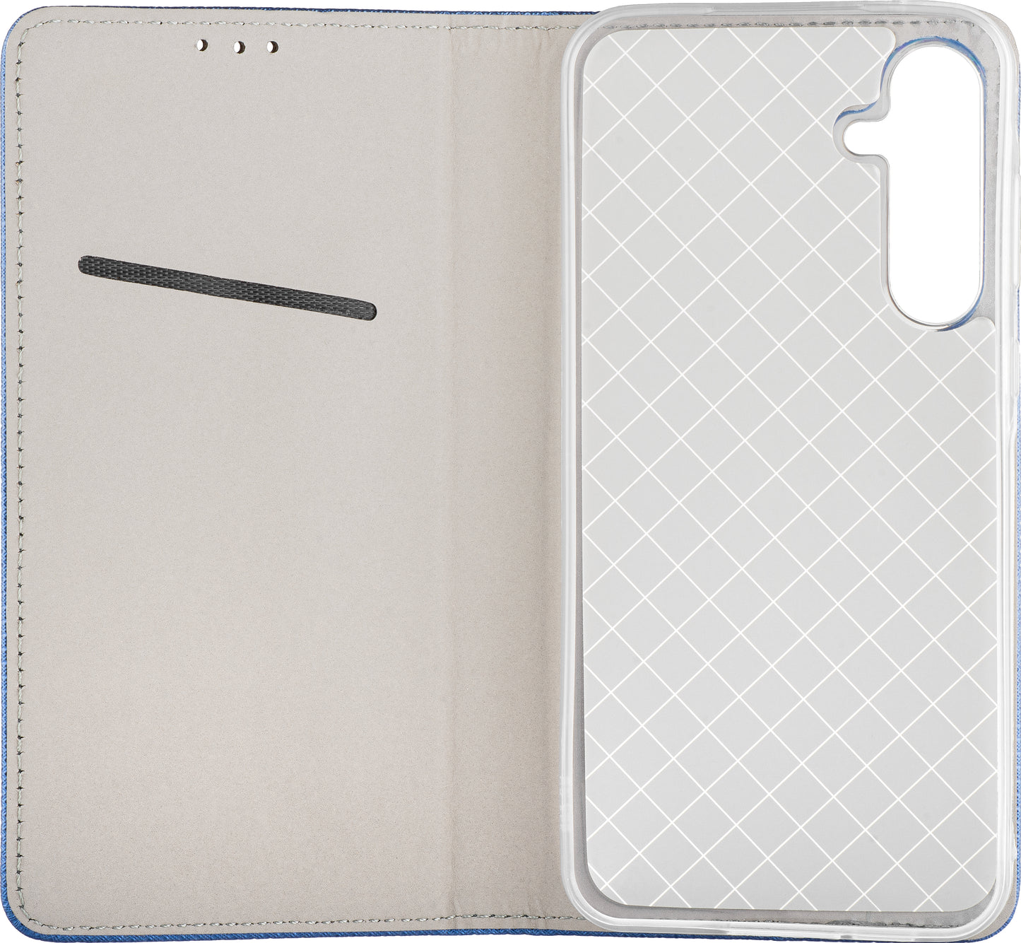 Hülle für Samsung Galaxy A51 A515, OEM, Smart Magnet, Marineblau
