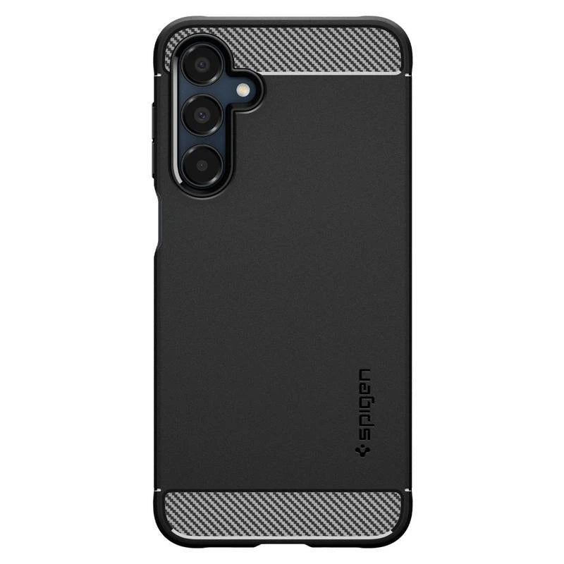 Hülle für Samsung Galaxy A16 5G A166 / A16 4G A165, Spigen, Rugged Armor, Schwarz ACS08891