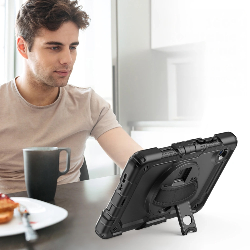 Hülle für Samsung Galaxy Tab A11 / Tab A9, Tech-Protect, Solid, Schwarz