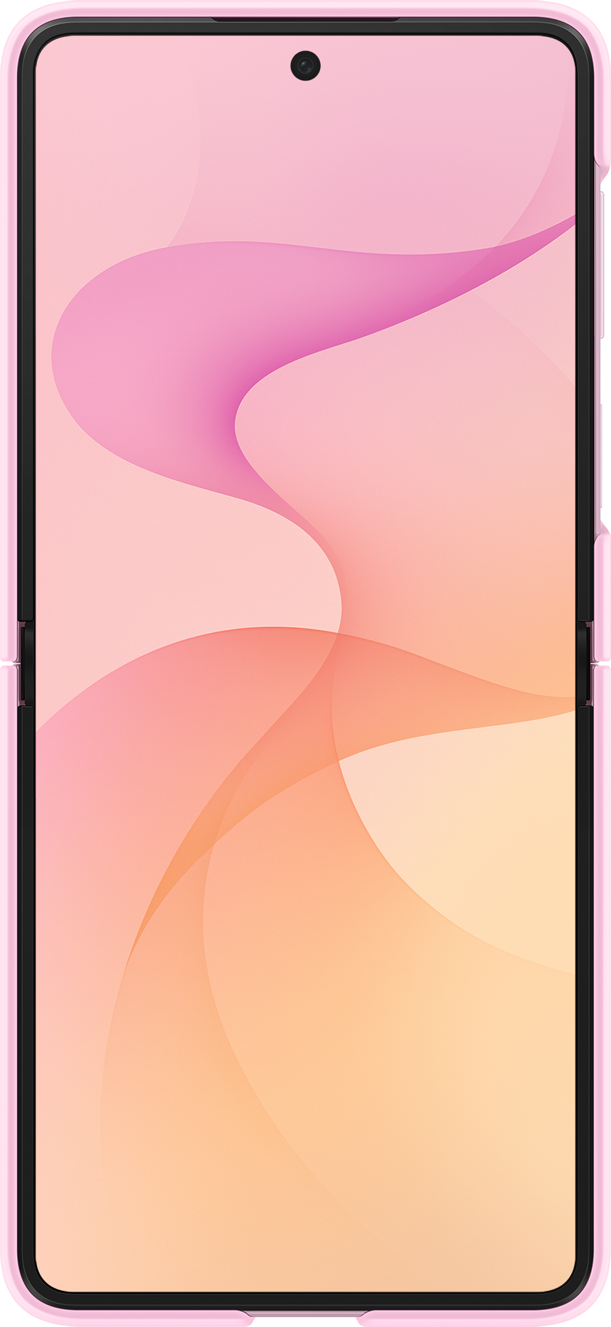 Case for Samsung Galaxy Z Flip8 F776, Silicone Ring Magnet, Pink EF-EF776CVEGWW