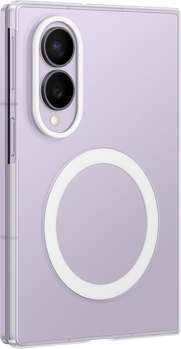 Hülle für Samsung Galaxy Z Fold8 F971, Klarer Magnet, Transparent EF-CF971CTEGWW