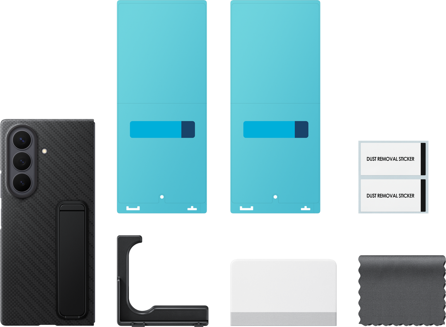Case for Samsung Galaxy Z Fold8 Ultra F976, Carbon Standing, Black EF-XF976SBEGWW