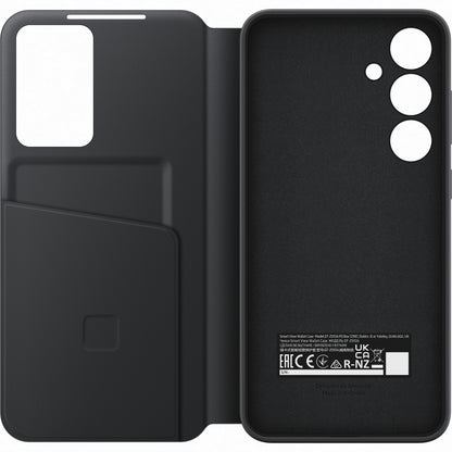 Hülle für Samsung Galaxy S24+ S926, S-View Wallet, Schwarz EF-ZS926CBEGWW