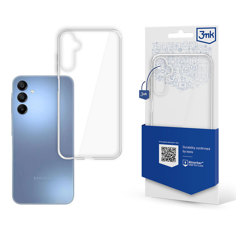 Hülle für Samsung Galaxy A15 5G A156 / A15 A155, 3MK, klar, transparent