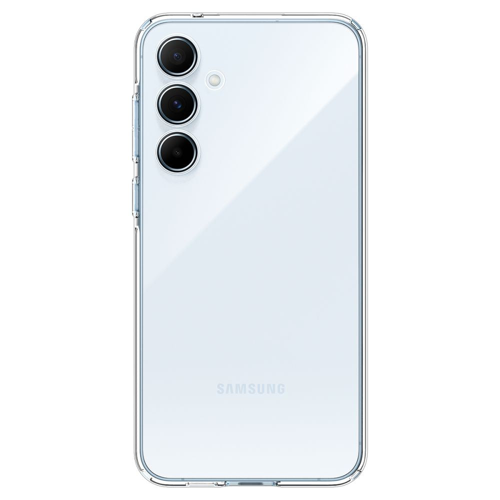 Hülle für Samsung Galaxy A55 5G A556, Spigen, Liquid Crystal, Transparent ACS07537