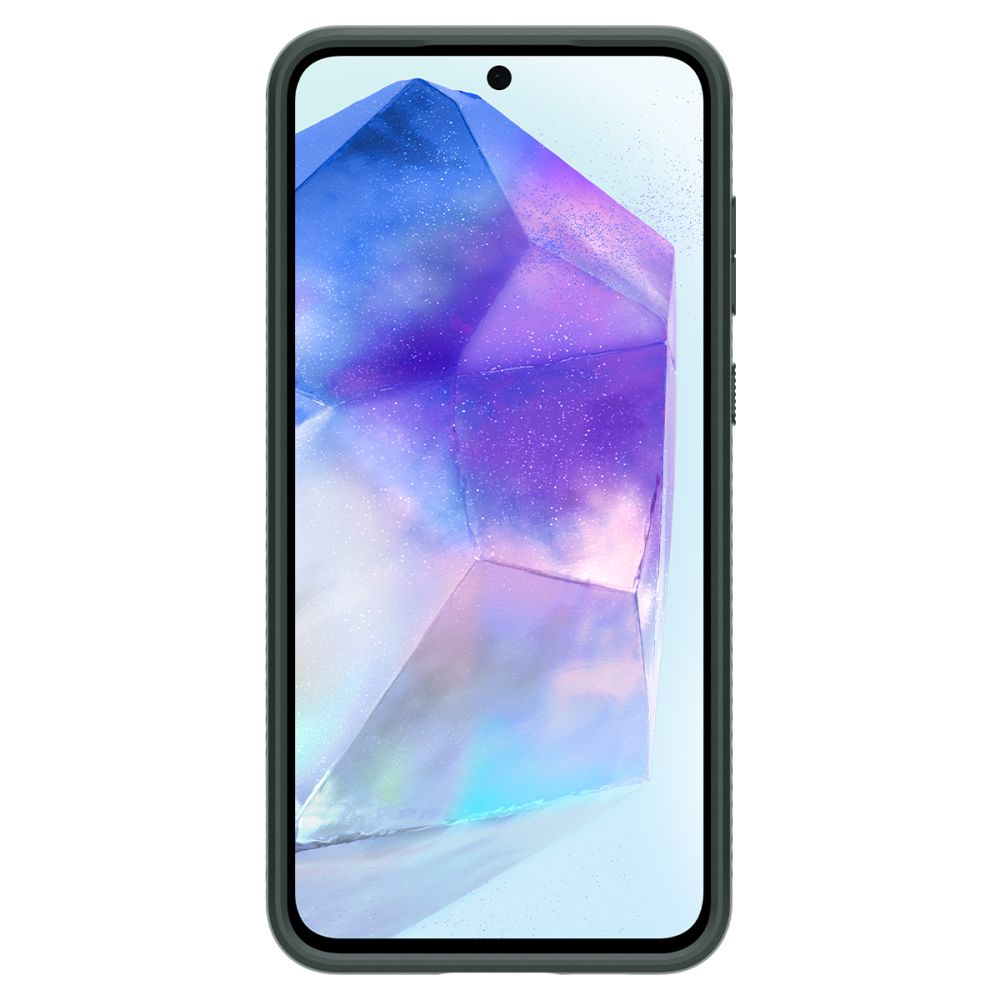 Hülle für Samsung Galaxy A55 5G A556, Spigen, Liquid Air, Grün ACS07527