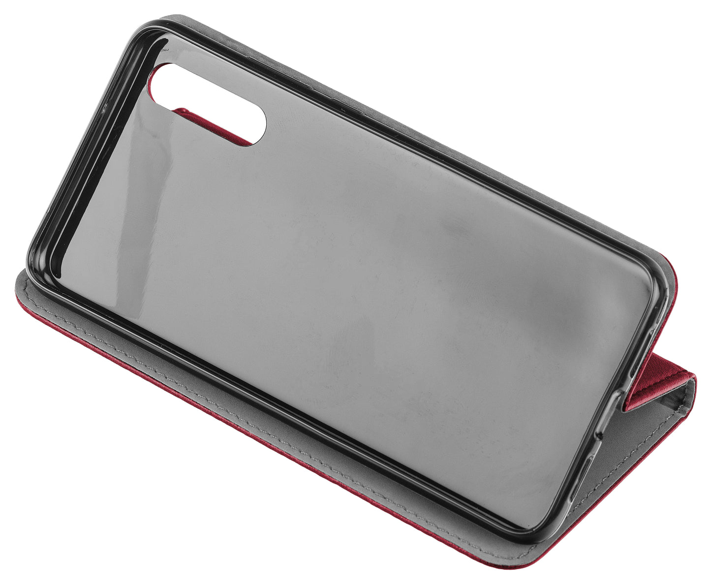 Hülle für Samsung Galaxy A06 A065, OEM, Smart Magnetic, Weinrot