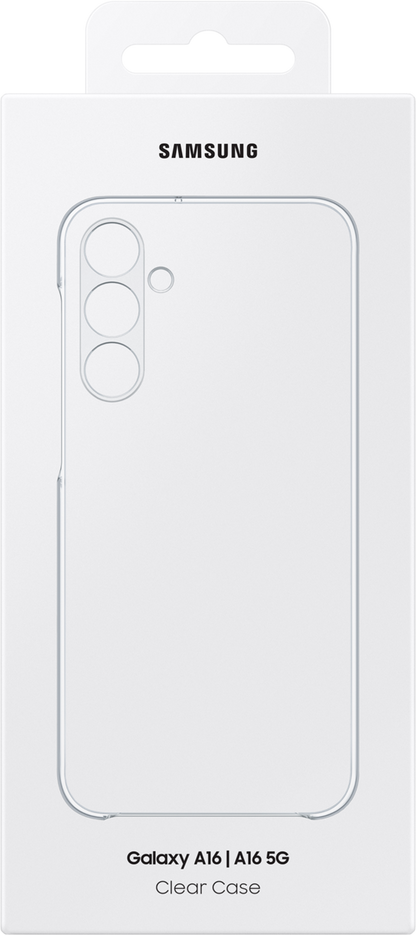 Hülle für Samsung Galaxy A16 5G A166 / A16 4G A165, klare Hülle, transparent EF-QA166CTEGWW